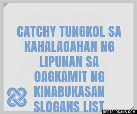 100+ Catchy Para Sa Kahalagahan Ng Alamat Slogans 2024.